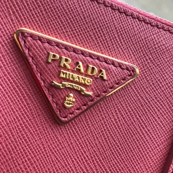 Prada Saffiano Lux Satchel in TAMARIS - Picture 3 of 8